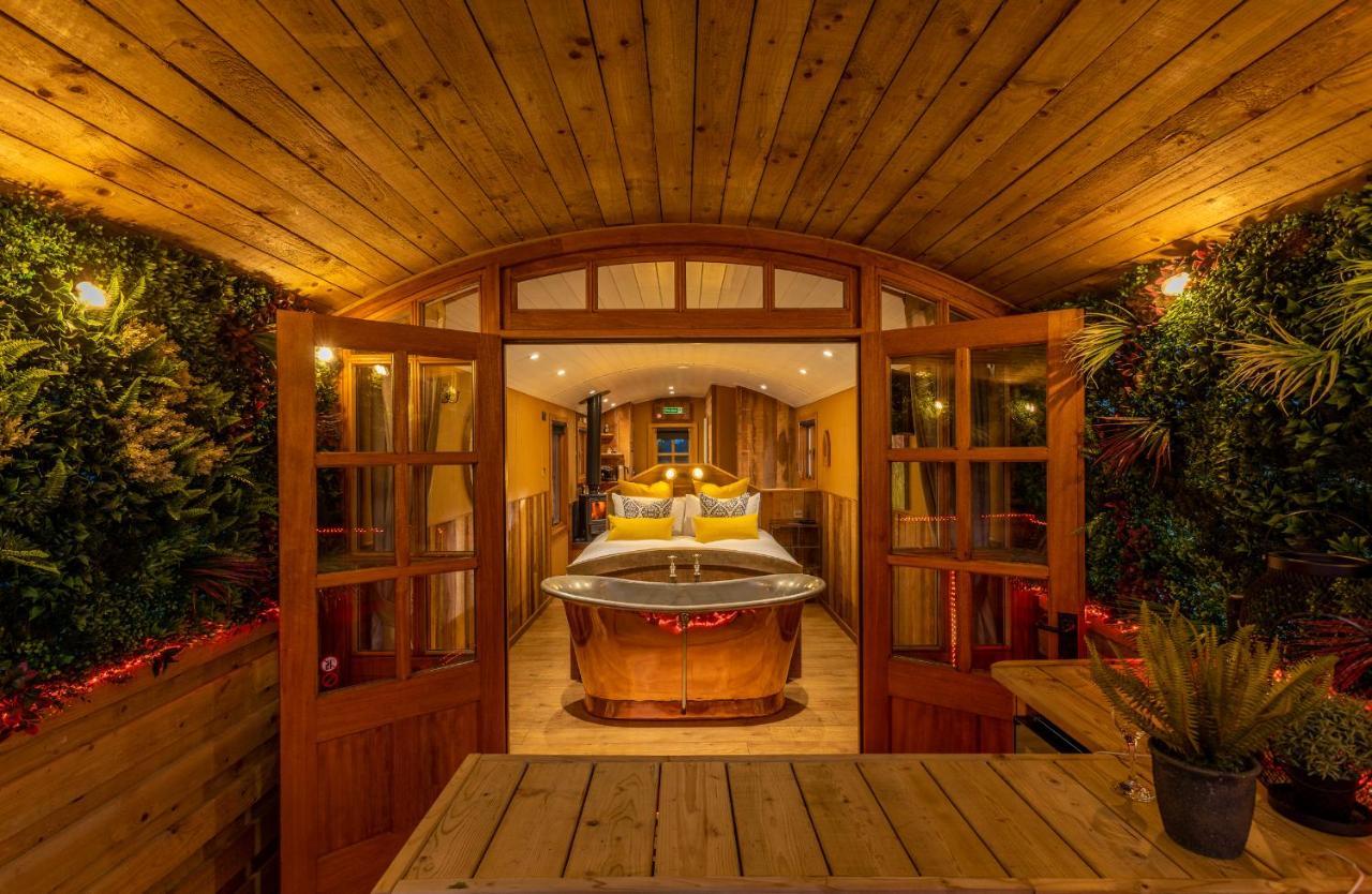 Ashwood Shepherd Hut -Ockeridge Rural Retreats Leilighet Worcester Eksteriør bilde
