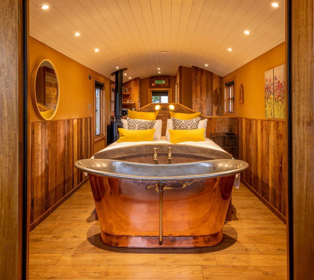 Ashwood Shepherd Hut -Ockeridge Rural Retreats Leilighet Worcester Eksteriør bilde